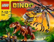 Lego Dinos 5886 + Bauanleitung Gebraucht aber TOP / T-REX TRANSPORT HELIKOPTER