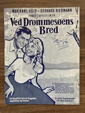 Die Fischerin vom Bodensee Marianne Hold G. Riedmann 1956 Danish Movie Program