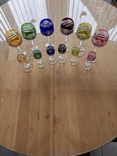 6Stk. Nachtmann Römer Weingläser und 6 Stk. Likörgläser