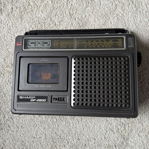 Sharp 2800 radio - gf-2800,