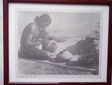 Hopi indianer der töpfer - indianer,