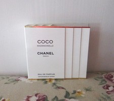 COCO Chanel Mademoiselle EDP Eau de Parfum Spray 4 Stück
