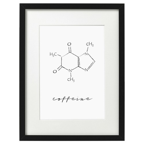 Wandbild coffeine kunstdruck - wandbild,