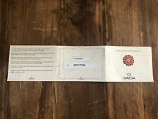 Faltblatt Booklet - OMEGA