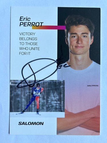 Orig biathlon autogrammkarte - biathlon,