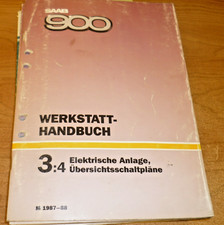 Saab 900 Werkstatthandbuch