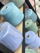 Multicolor KID MOHAIR WOLLE Garn auf Kone SPITZENGEWICHT Stricken *USA ZOLLFREI*