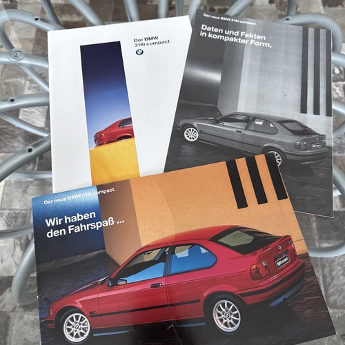Bmw 316i compact prospekte - 3x,