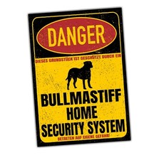 Bullmastiff Mastiff Dog Schild