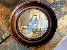 Prattware Topf mit Deckel "On