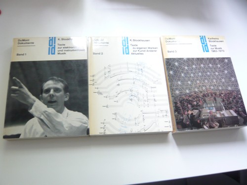 Karlheinz stockhausen texte - stockhausen,
