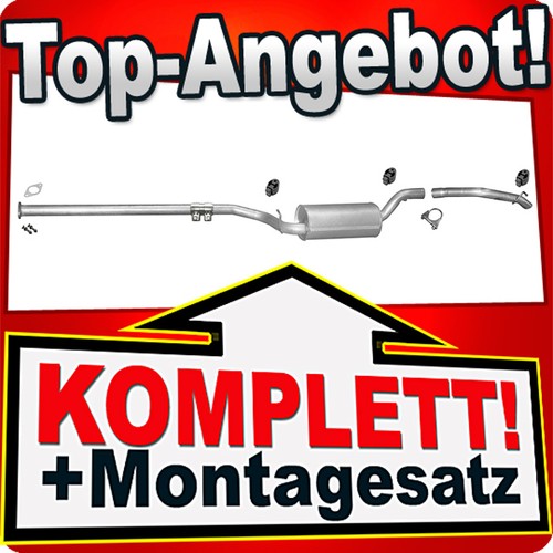 Auspuff für volvo c30 - auspuff,