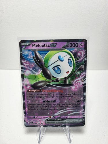 Pokemon meloetta schwarze - ex,