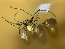 Kristall-Sonnenfänger(4 Stück)Verschenken Größe Glasprisma,Transparenter Kristal