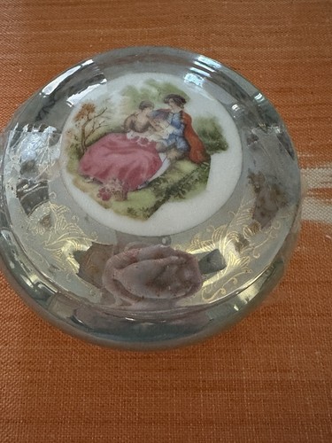 Vermutlich limoges deckeldose - vermutlich,