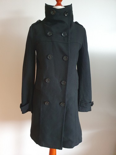 Damenmantel 38 schwarz - damenmantel,