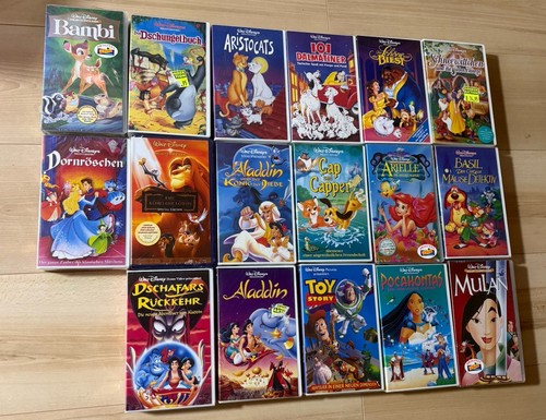 Walt disney vhs - disney,