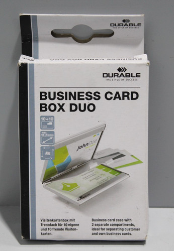 Durable visitenkartenetui - durable,