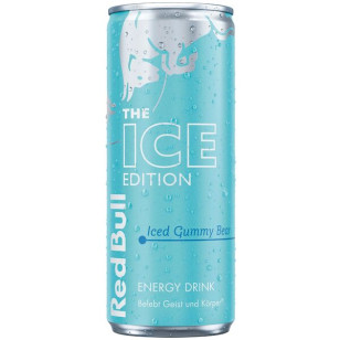 Red bull the - red, iced