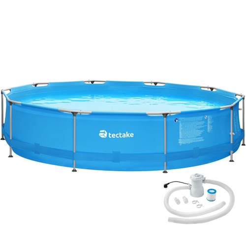 Swimming pool rund mit - swimming,