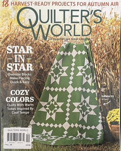 Quilters world magazine issue - quilters,
