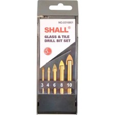 Glasbohrer 5tlg. Fliesenbohrer