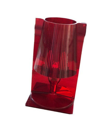 Kartell take tischlampe - tischlampe, rot