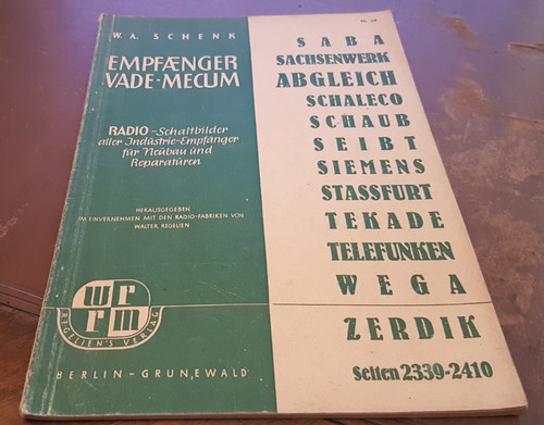 Schenk empfänger - a.,