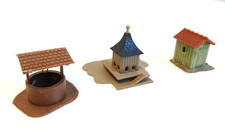 Vollmer - Hühnerhaus Schuppen Brunnen - H0 - Gebäude Häuser Haus  --- COK 985