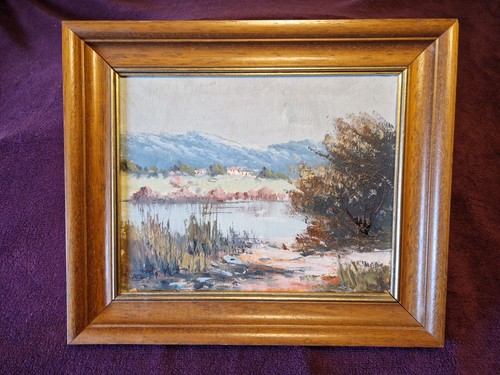 Gemälde landschaft mit - gemälde,
