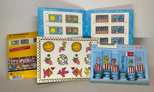 Briefmarken james rizzi - james,