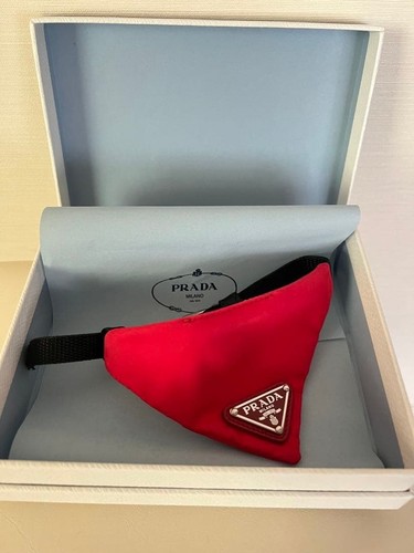 Prada nylon hundeschal rot - prada,