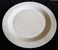 Arcopal Arcoroc Luminarc France Opal Glas weiß 1x Speiseteller 26 cm Rand 2,8 cm