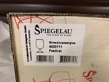 Mineralwasserglas Festival Spiegelau