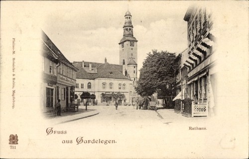 Gardelegen sachsen anhalt - ak,