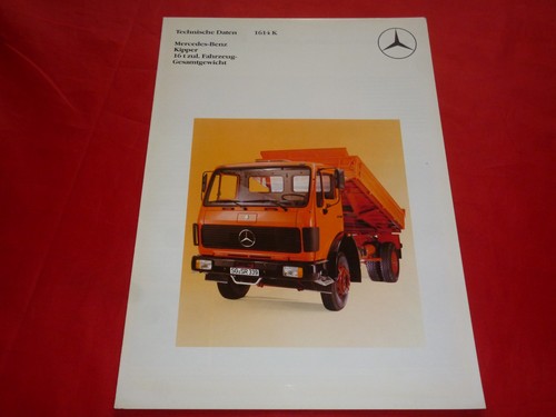 Mercedes 1614 kipper - mercedes, k
