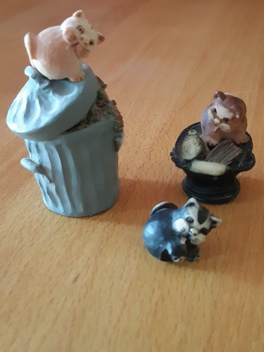 Katze figuren miniaturen - katze,