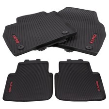 ORIGINAL Skoda Gummimatten Fußmatten Satz KAMIQ (NW4) vorne + hinten 4-Teilig