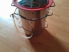 WMF Dampfentsafter Kochtopf, Edelstahl, Saft selber machen, Ansehen