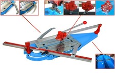 Fliesenschneider 630mm Schneidmaschine 9-fache Kugellagerführung Profi