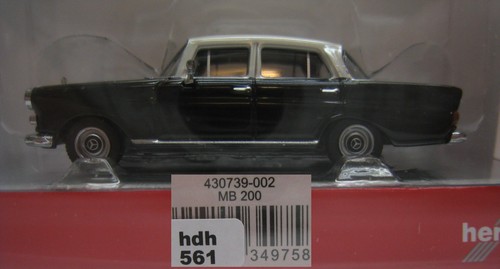 Herpa 430739 002 merceds 200 - 430739-002,