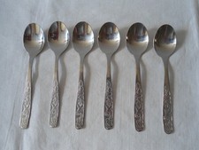 Jagd  Besteck Diana 6  Teelöffel  Edelstahl 18.10 nicht rostend