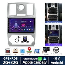 Für Chrysler 300 300C 2005-2010 Carplay Android15 Autoradio RDS GPS Navi 32G KAM