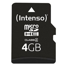 Intenso micro sdhc karte 4gb - micro,