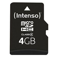 Intenso Micro SDHC Karte 4GB Speicherkarte Class 4 bulk