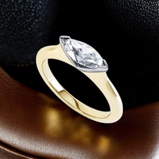 Ehering Diamant 14 Karat