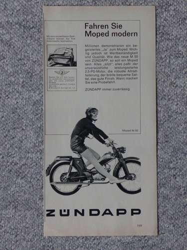 Original werbung zündapp - original,
