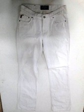 Highlands  Jeans Hose Weiß Unifarben W32 L34