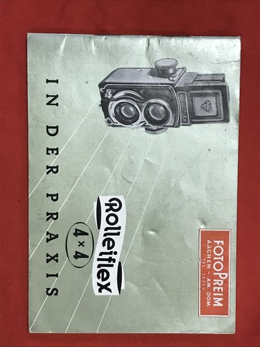 Rolleiflex 4x4 der - in, praxis