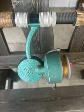 Gebrauchte Angelrolle  STABIL  IV  TOKOZ  Funktionstüchtig alt. 